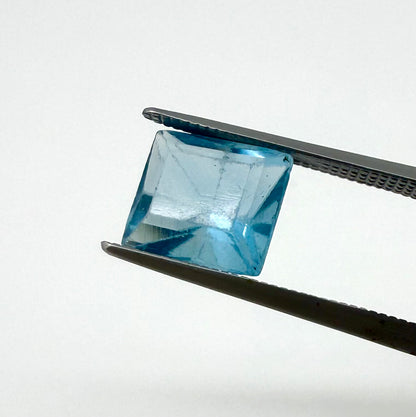 Blue Fluorite Princess 4.15 Ct