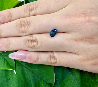 Blue Sapphire Oval 1.07 Ct