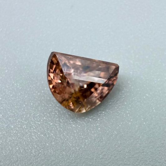 Peach-Pink Zircon Fancy 1.39 Ct