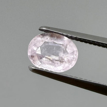 Pale Pink Morganite Oval 0.66 Ct