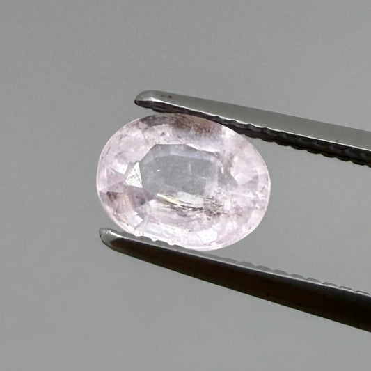 Pale Pink Morganite Oval 0.66 Ct
