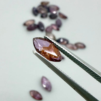 Multi-Color Sapphire Lot Marquise 15.77 Ct