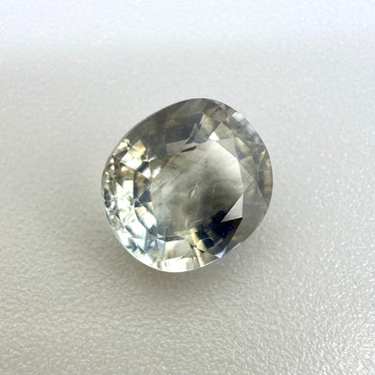 Multi-Color (White Gold-Brown Blue) Sapphire Oval 2.07 Ct