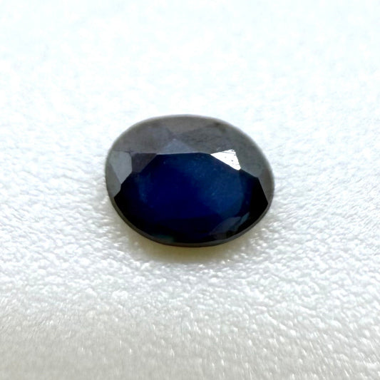 Blue Sapphire Oval 0.14 Ct