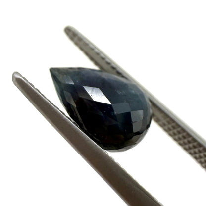 Very Dark Blue Sapphire Pineapple 2.62 Ct