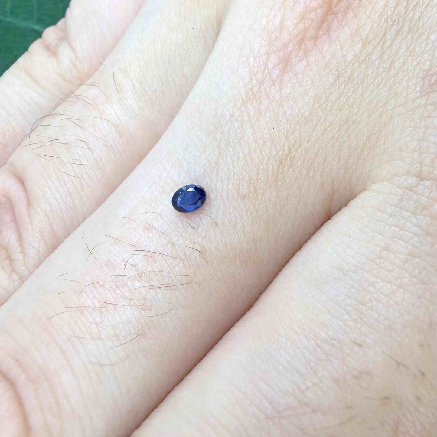 Blue Sapphire Oval 0.09 Ct