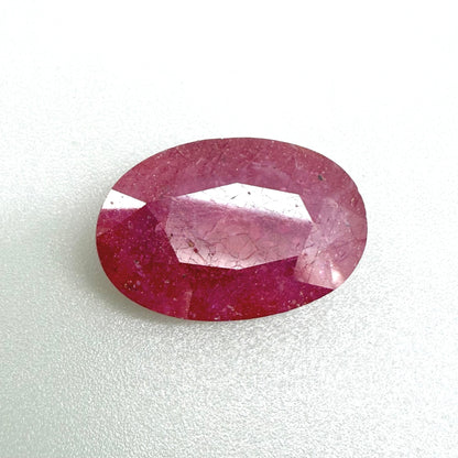 Shimmering Pink Ruby Cabochon/Faceted 27.4 Ct