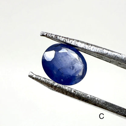 Blue Sapphire Lot Oval 6.22 Ct