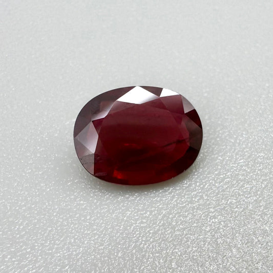 Pigeon Blood Ruby Oval 1.11 Ct