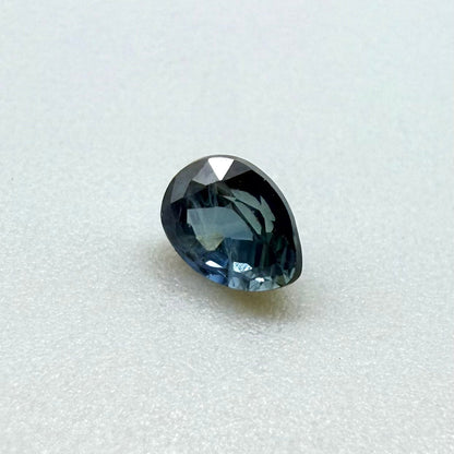 Blue Sapphire Pear 0.3 Ct