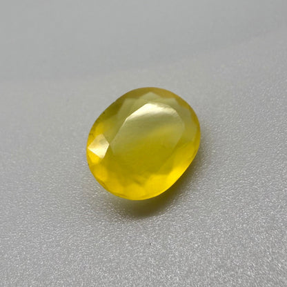 Yellow Fire Opal Oval 4.73 Ct