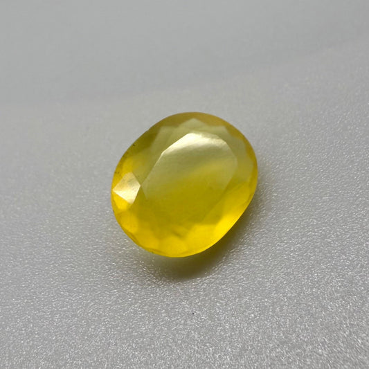Yellow Fire Opal Oval 4.73 Ct