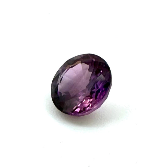 Pinkish Purple Sapphire Round 0.68 Ct