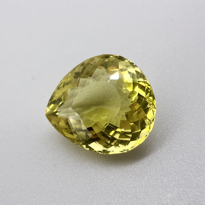 Lemon Quartz Pear 39.1 Ct