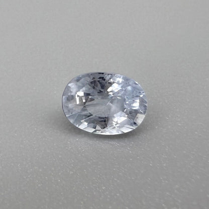 Pastel Blue Aquamarine Oval 1.01 Cts