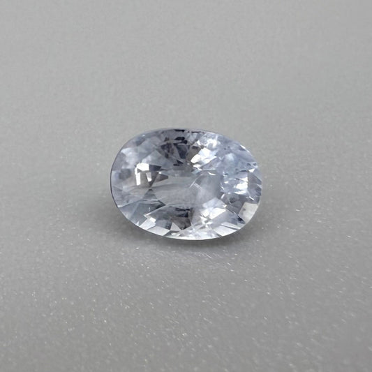 Pastel Blue Aquamarine Oval 1.01 Cts