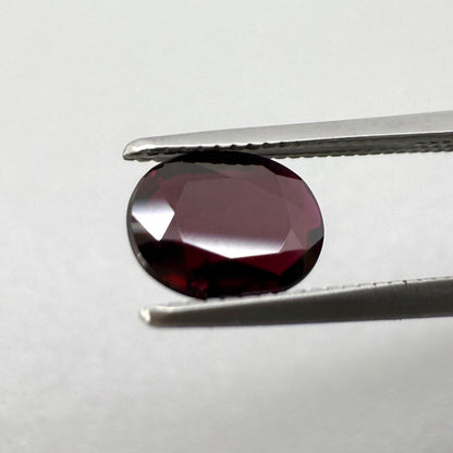 Pigeon Blood Ruby Oval 0.73 Ct