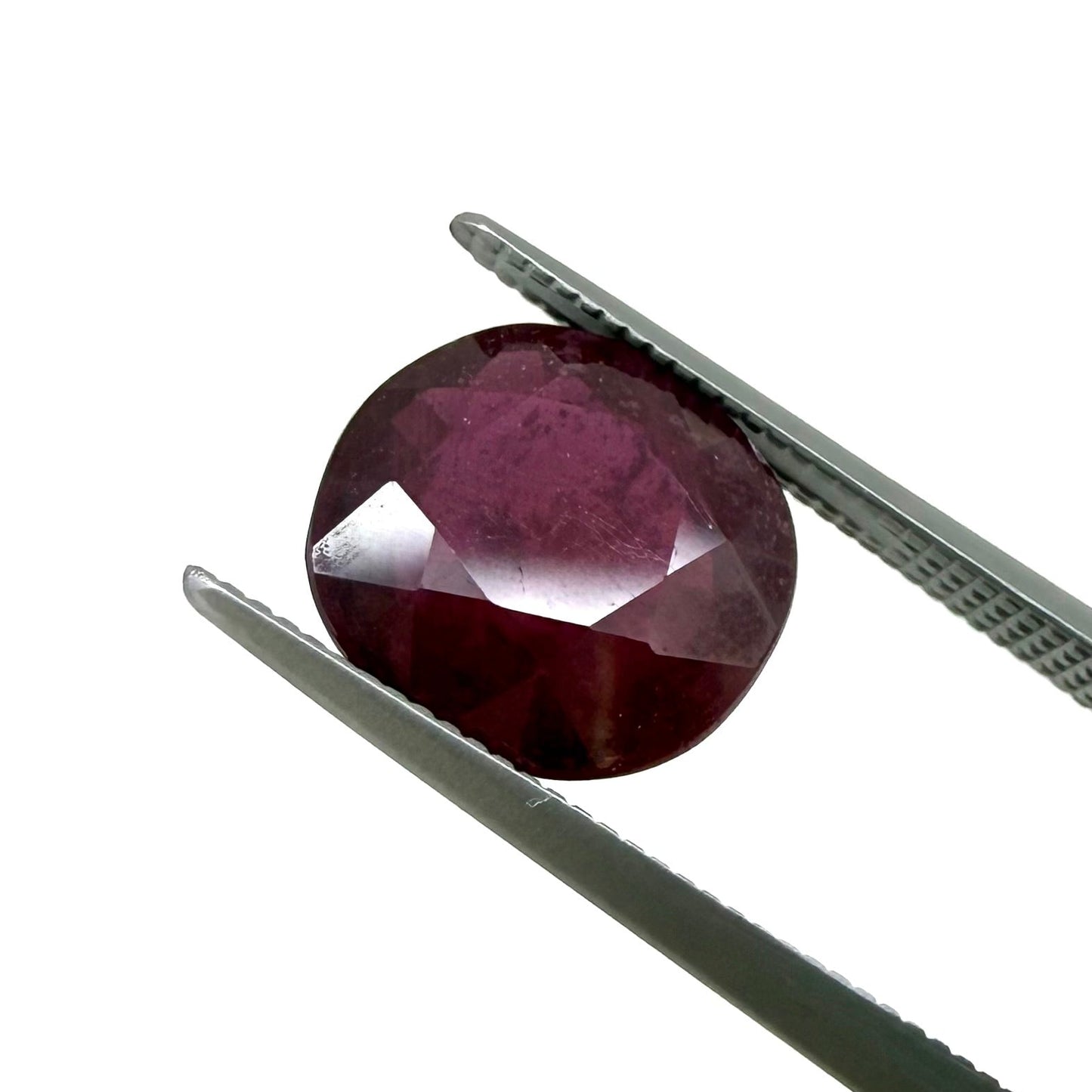 Pinkish Red Ruby Cushion 4.6 Ct