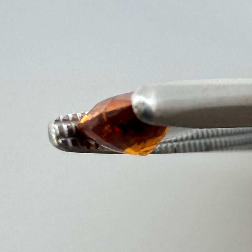Fiery Orange Spessartine Oval 0.38 Ct