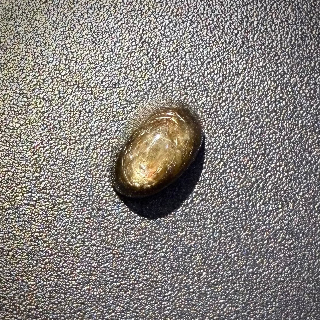 Golden-Brown Star Sapphire Cabochon 2.23 Ct