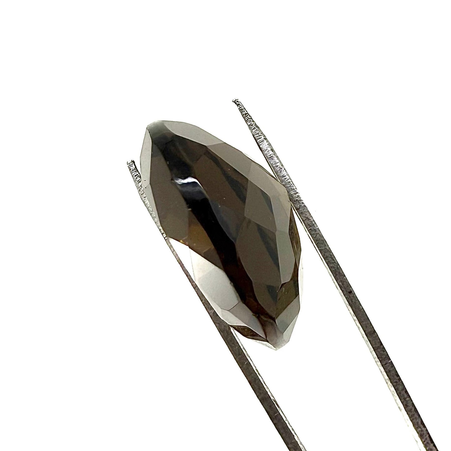 Big Smoky Quartz Oval 24.6 Ct