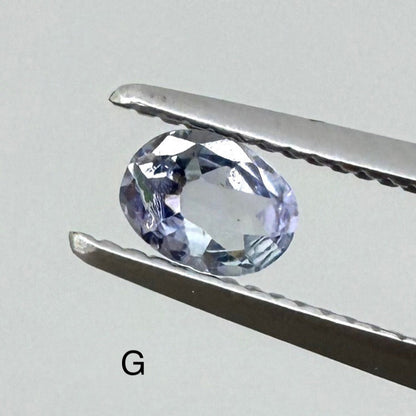 Violet Blue Hues Tanzanite Lot Oval 27.14 Ct