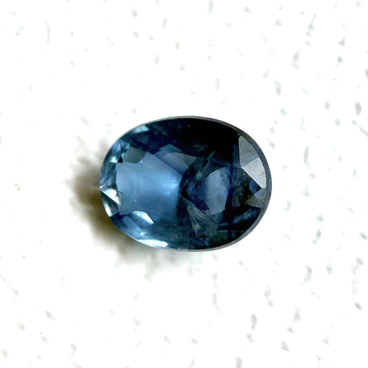 Blue Sapphire Oval 0.67 Ct