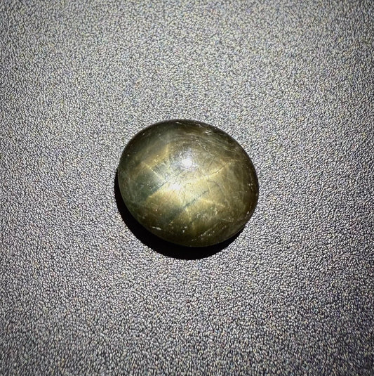Golden-Brown Star Sapphire Cabochon 14.18 Ct