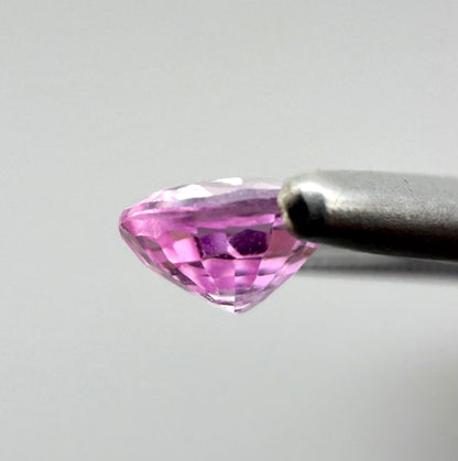 Pink Sapphire Oval 0.55 Ct