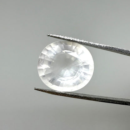 Milky White Quartz Oval 5.93 Ct