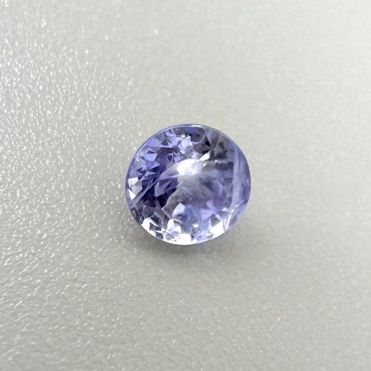 Pale Purple Sapphire Round 0.62 Ct