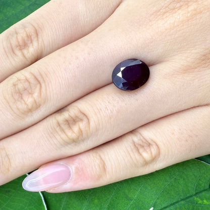 Red Garnet "Pyrope" Oval 4.1 Ct