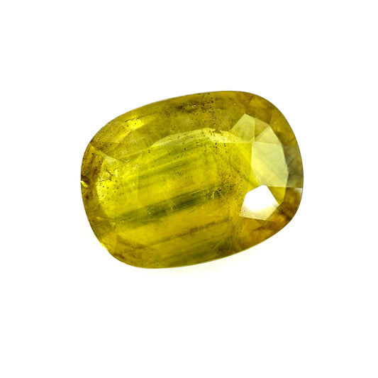 Yellow Sapphire Cushion 3.91 Ct