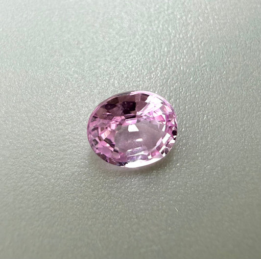 Pink Sapphire Oval 0.55 Ct