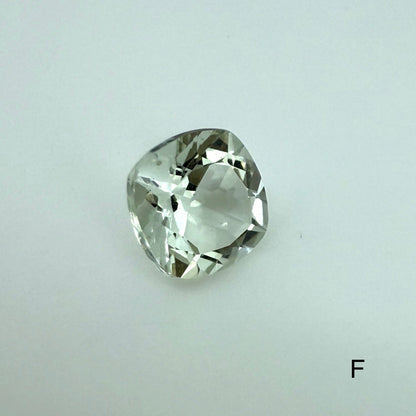 Pale Mint Aquamarine Lot Radiant 14.62 Ct