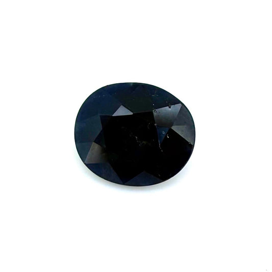 Very Dark Blue Sapphire Cushion 3.5 Ct