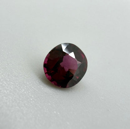 Pink-Red Rhodolite Round 1.1 Ct