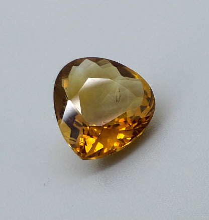 Madeira Citrine Pear 5.17 Ct