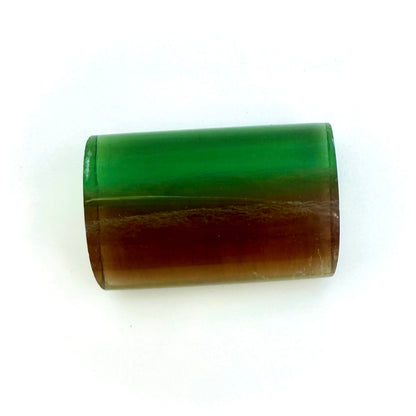 Tri-Color (Green, Cognac, Sand) Fluorite Fancy 14.53 Ct Ct