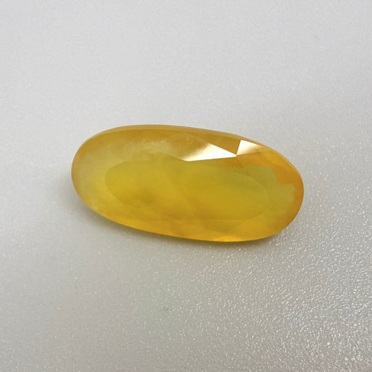 Yellow Fire Opal Fancy/Oval 5.28 Ct