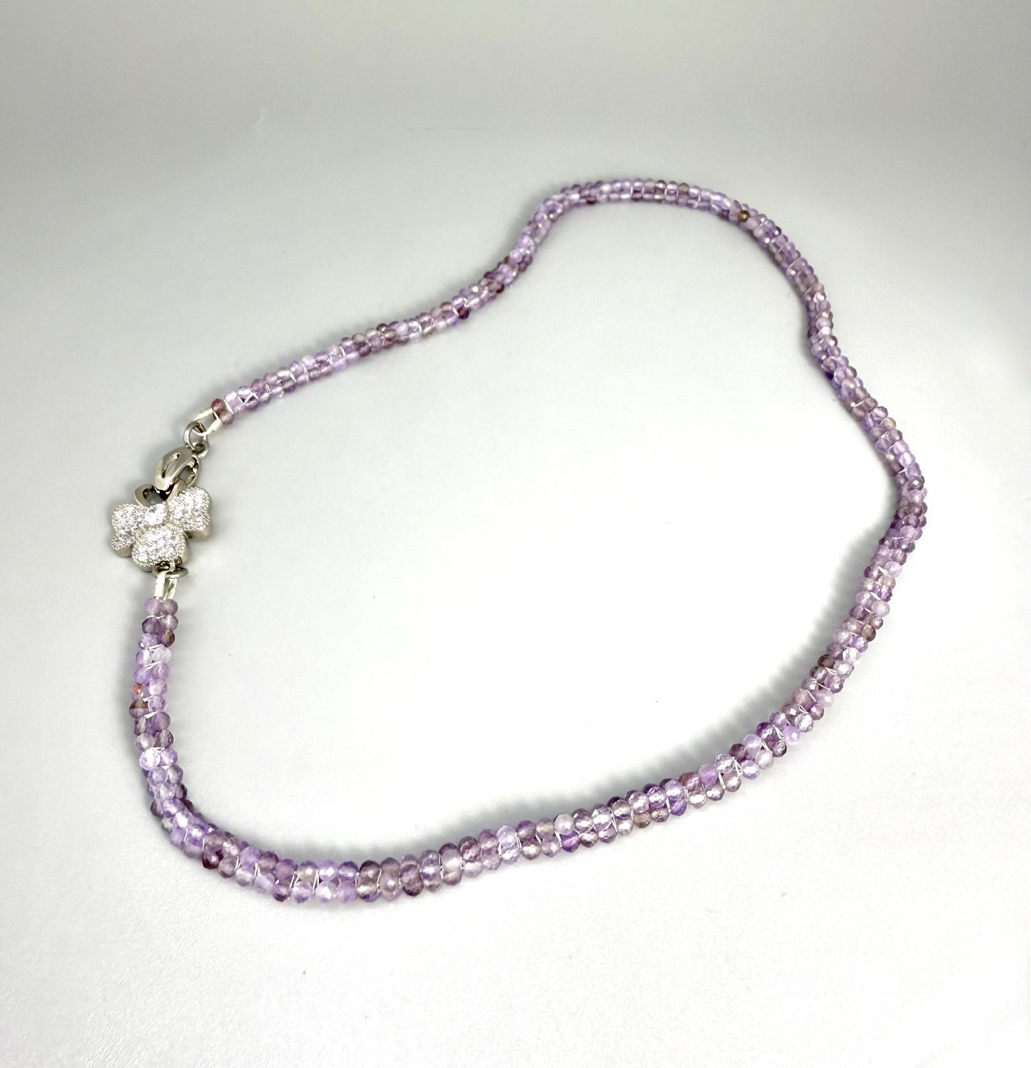 Amethyst Beaded Necklace