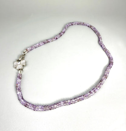 Amethyst Beaded Necklace