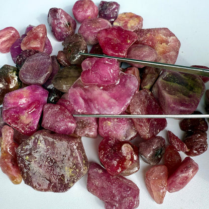 Rubies Rough Lot R4 - starting 10$ per g