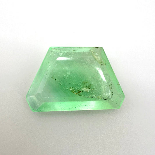 Vibrant Green Fluorite Trapeze 25 Ct