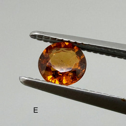 Hessonite Lot Round 6.8 Ct
