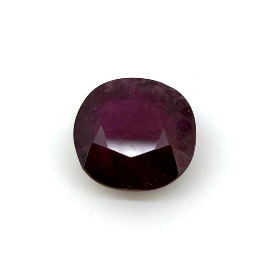 Pinkish Red Ruby Cushion 4.6 Ct