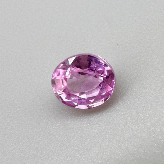 Pink Sapphire Oval 0.53 Ct