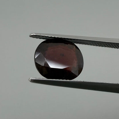 Dark Red Garnet "Pyrope" Oval 4.6 Ct