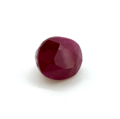 Bordeaux Red Ruby Oval 2.55 Ct