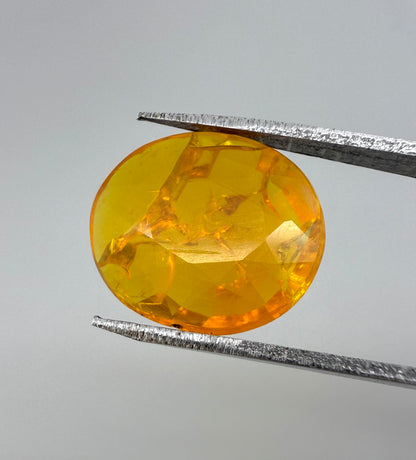 Fire Opal Oval 3.43 Ct